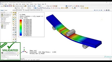 Delamination of two composite layers using VCCT method in Abaqus