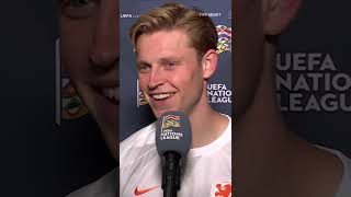 DE JONG CHCE „LEWEGO” W BARCELONIE: JEST NIESAMOWITYM PIŁKARZEM #SHORT