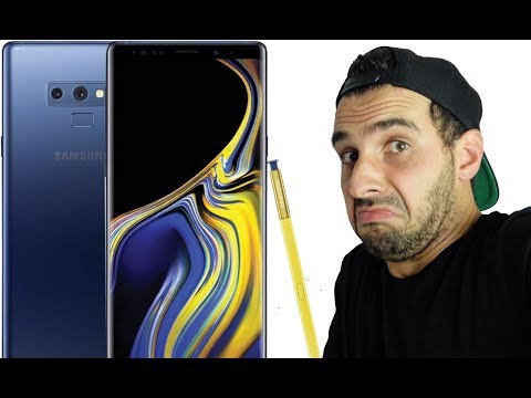 Le problème avec le Galaxy Note 9