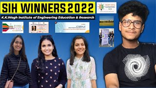 SIH 2022 WINNER TEAM FROM NASIK || KKWAGH COLLEGE || CONGRATULATIONS || PODCAST 12