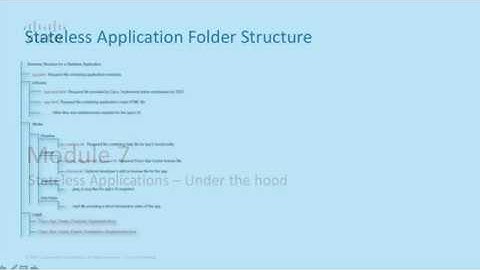 ACI App Developer Training - Module 7