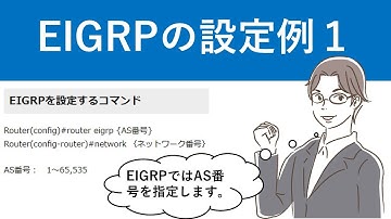 Cisco Packet Tracer：EIGRPの設定例1