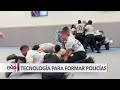 Cadetes de policías en Miami usan tecnología para recrear emergencias