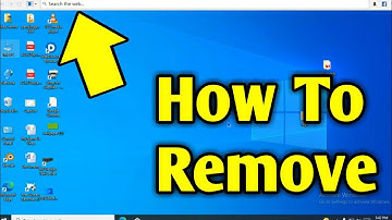 Search Box At Top Of Screen Problem | How To Remove Searchbox/Header/Chrome From Top Of Window