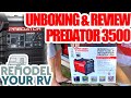 Predator 3500 Watt Generator - Unboxing, Prep, &amp; Startup