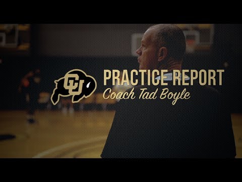 PRACTICE REPORT: Tad Boyle (10/6/17)