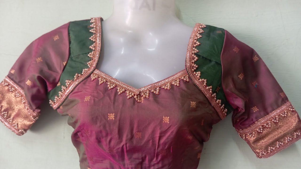 30/32 साईज ट्रेडिंग फ्रंड नेक💖#fashion #blousedesign #blouse 