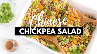 Chinese Chickpea Salad Recipe