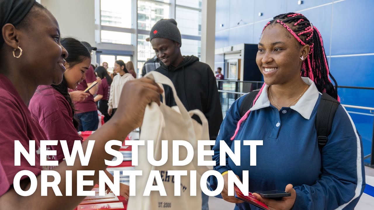 New Student Orientation Highlights (Spring 2025) - YouTube