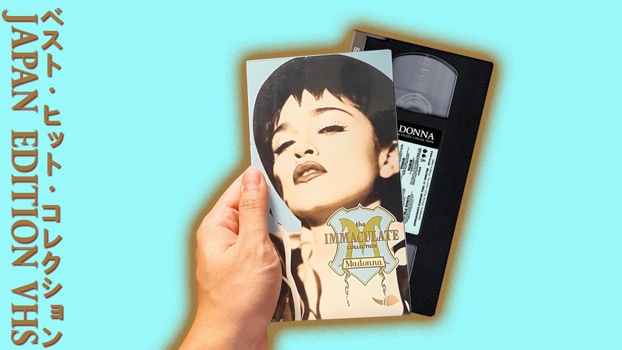 UNBOXING Madonna - The Immaculate Collection (Video Collection