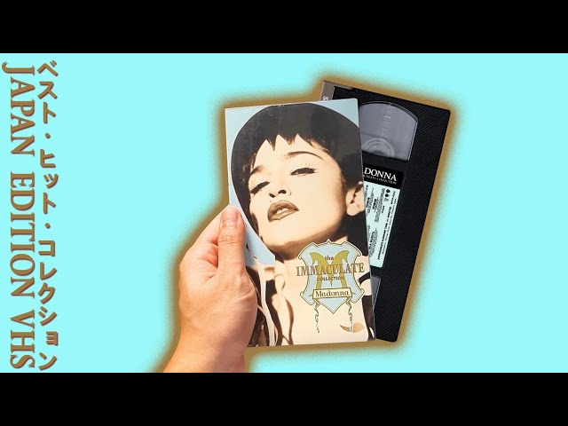UNBOXING Madonna - The Immaculate Collection (Video Collection