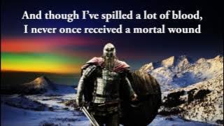 Amon Amarth - Across the rainbow bridge (lyrics)