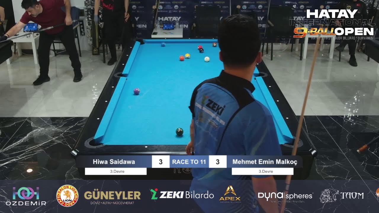 Image of video the Hatay Internatıonal 9.Ballopen CANLI YAYIN Tablo-2
 25.04.2026 19