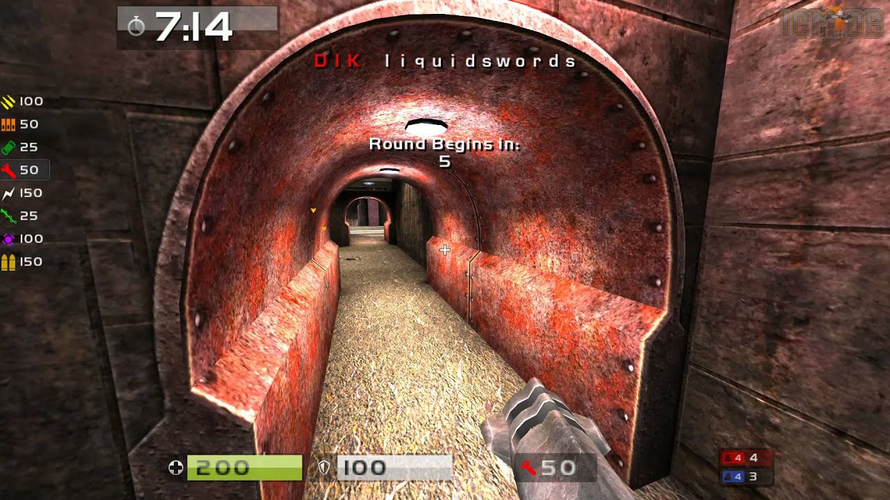 Quake Live: DIK vs 4s - liquidswords POV - eBg league