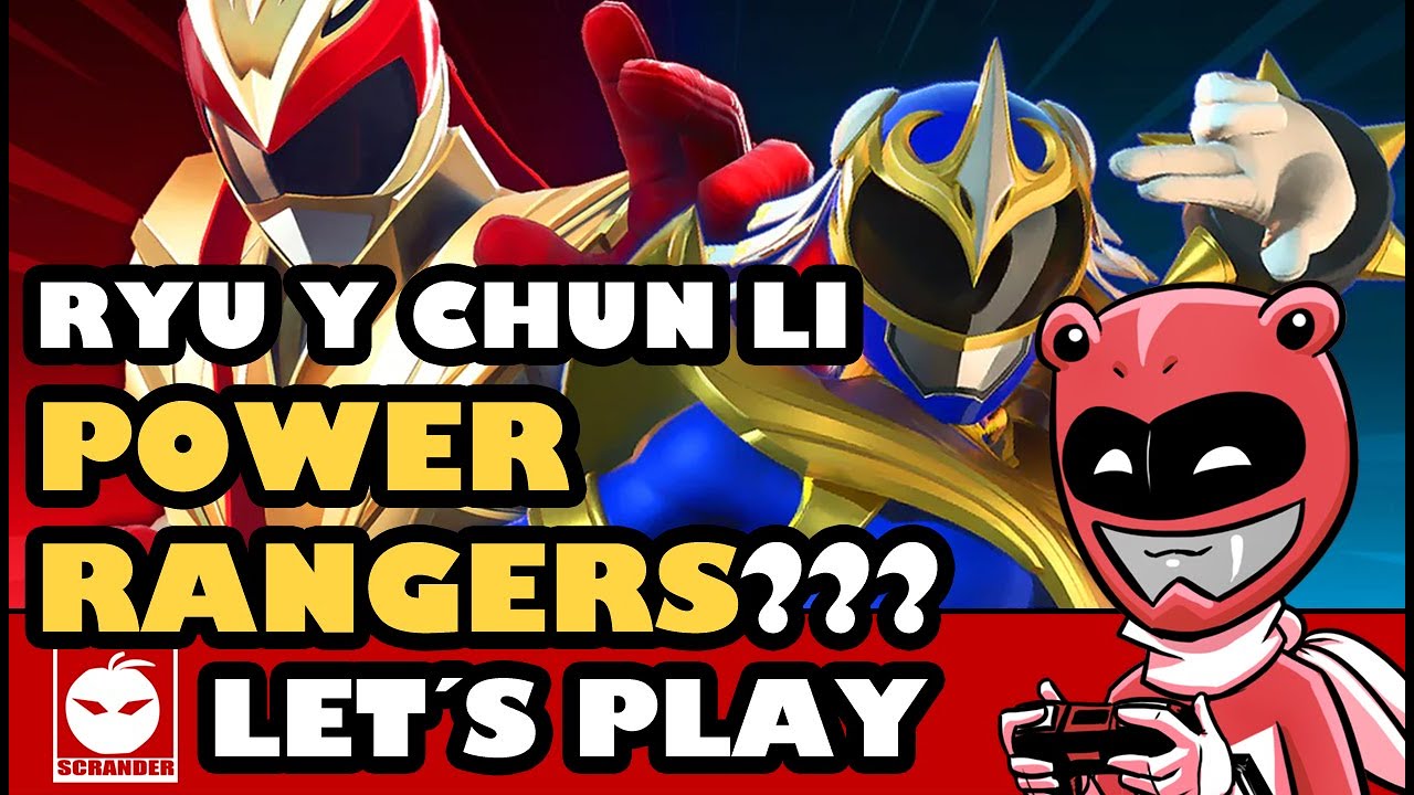 LET´S PLAY: Ryu y Chun Li son Power Rangers??? - YouTube