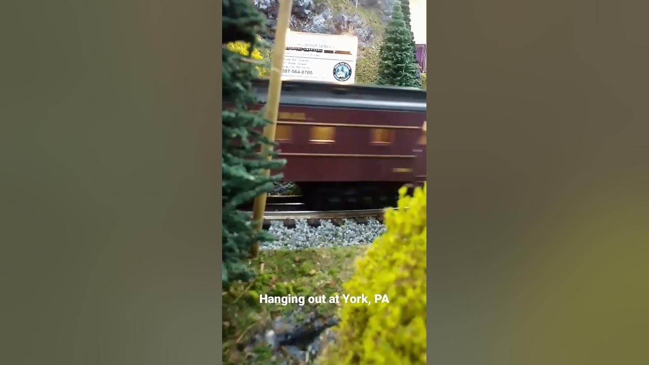 York, Pa train show YouTube