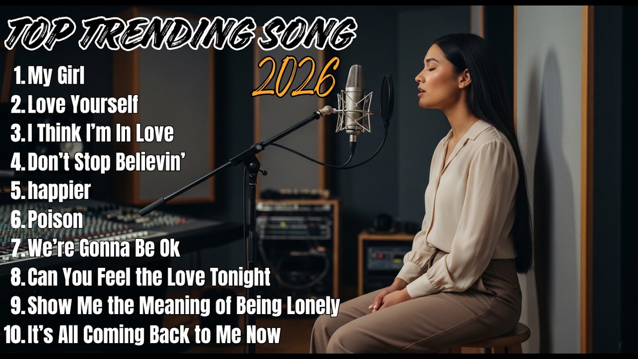 Best Chill Vibes Playlist 2026 covers💗🎧. Poison, Love yourself, I think im in love, Happier