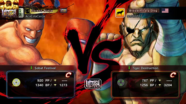 Ultra Street Fighter IV PS4 Online Ranked Match - Deejay (AcaEstaCerda) vs. Sagat (Mafia0817).
