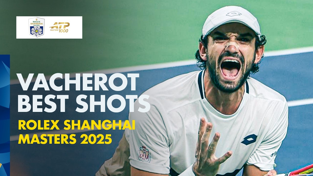 Valentin Vacherot's Best Shots In INCREDIBLE Run To The 2025 Title! 🏆