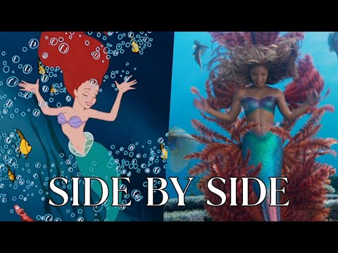 The Little Mermaid | "Under the Sea" Side-by-Side Comparison