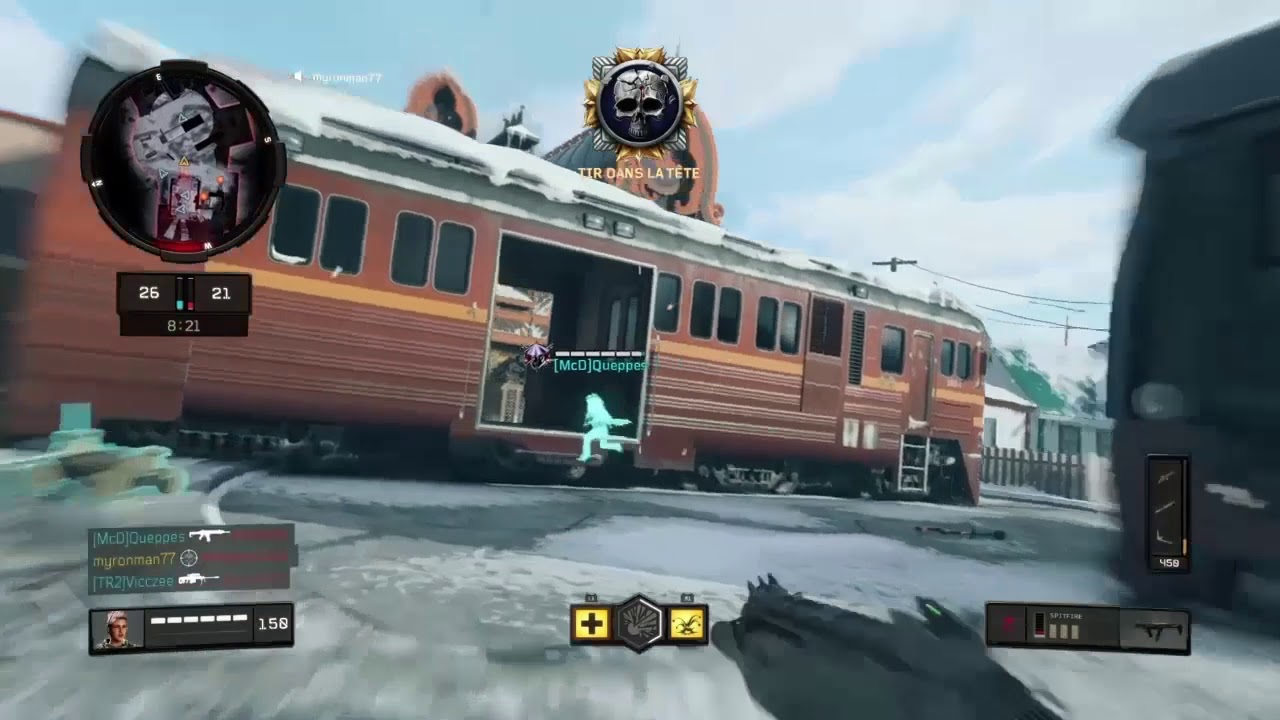 BO4 match a mort par équipe