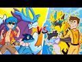 ÁGUA vs ELÉTRICO no MINECRAFT PIXELMON