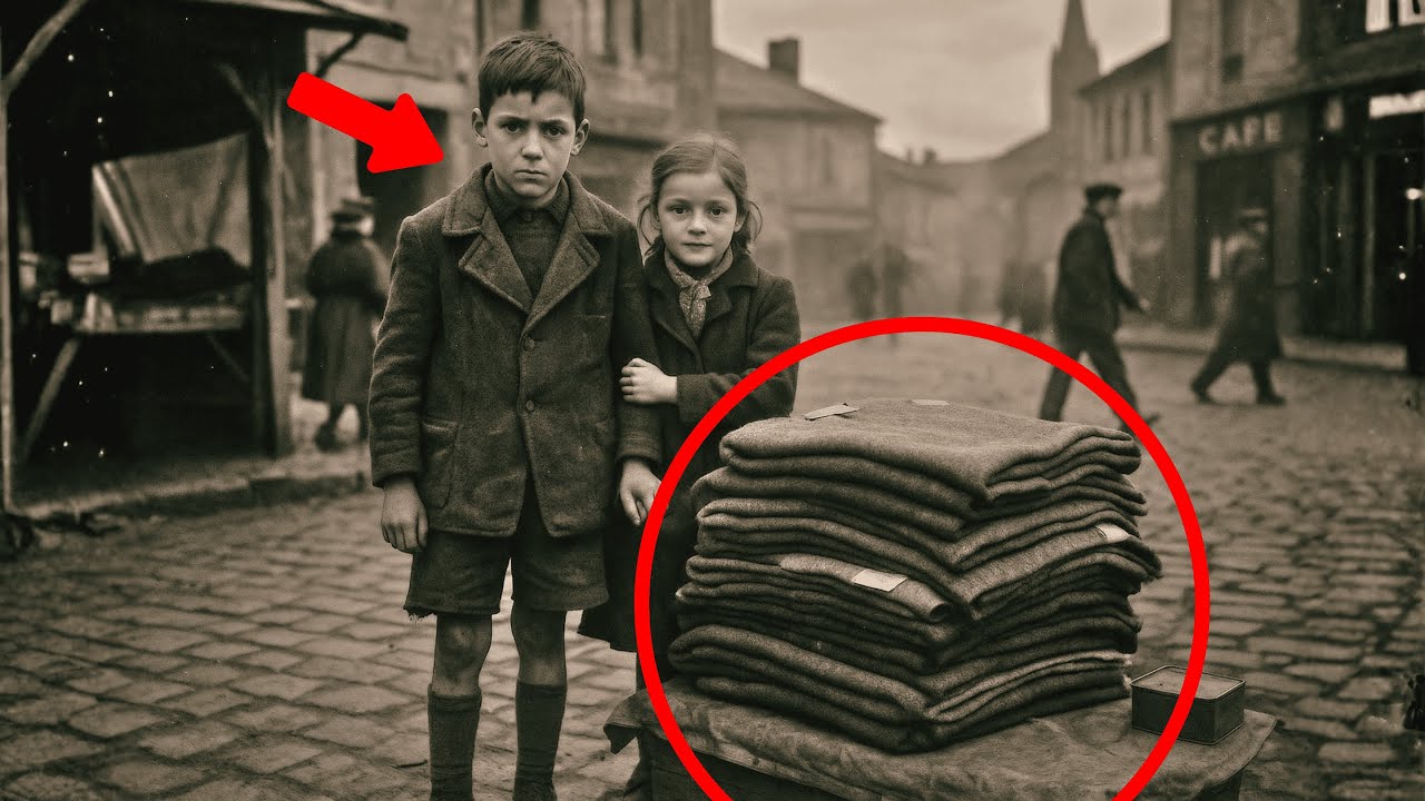 Deux Enfants Vendaient Des Couvertures… Sans Savoir Qu’Ils Venaient D’Être Abandonnés... (1947)
