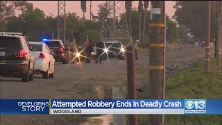 Attempted Gas Station Robbery In Woodland Leads To Chase, Crash That Kills 1 Suspect