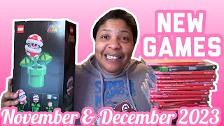 Recent Game Pickups - HUGE Switch Haul, Black Friday Sales & Christmas Gifts