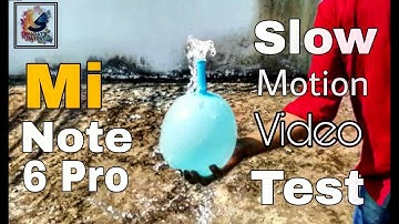 Xiaomi Redmi Note 6 Pro Slow Motion Video Quality Test