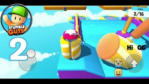 Stumble guys - gameplay walkthrough  part 2 First Win