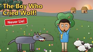 The Boy Who Cried Wolf | Moral Stories for Kids | Bedtime Story in English