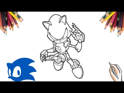 ☆Desenho do metal sonic☆