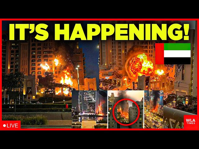 LIVE ON CAM: Dubai BURNING As Iran's DEADLIEST Missiles RAIN ...