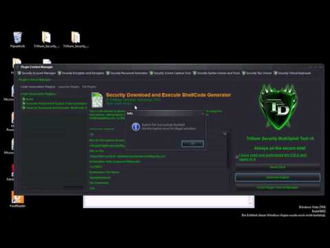 Trillium Security MultiSploit Tool v6 - Unique ShellCode Exploit Generator