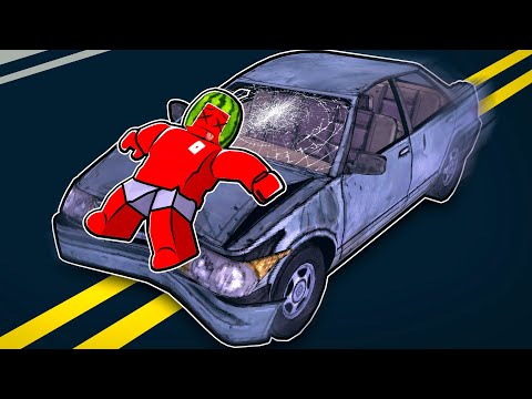 Roblox GET HIT BY A CAR?