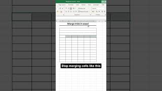 Excel trick shot #excel #excelshortcuts #exceltips #office #exceltricks