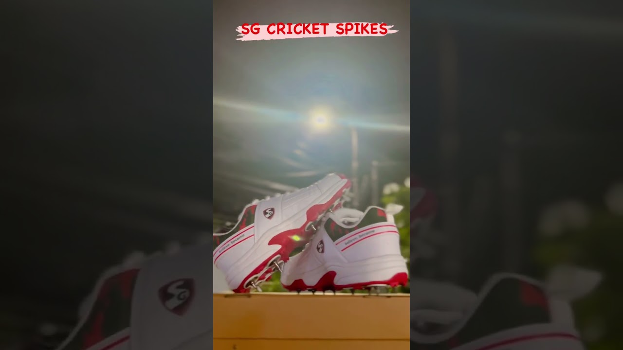 AMAZING QUALITY & BUDGET FRIENDLY CRICKET SPIKES FROM SG 💯🔥