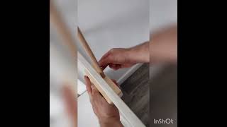 how to install our wood baby mobile holder /arm.