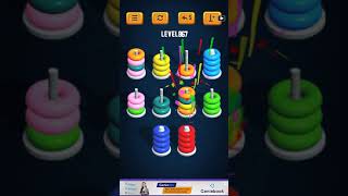 Hoop Sort Puzzle - Color Ring Stack Sorting Game Level 867 Solution