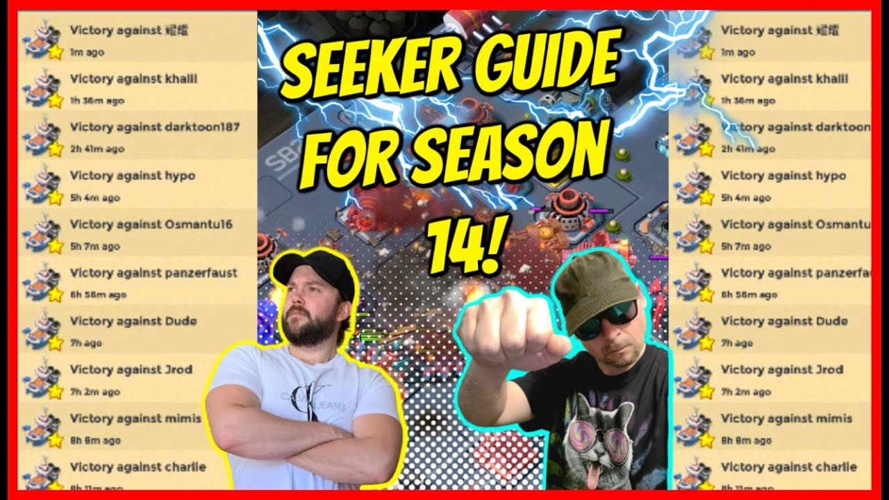 How to Use Seekers in Season 14! (Guide with Shisk!) // Boom Beach Warships