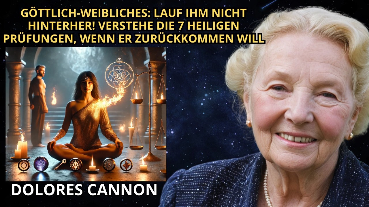 Er will dich in seinem Leben, das Göttlich-Weibliche, das Männliche wird dich auf die Probe stellen