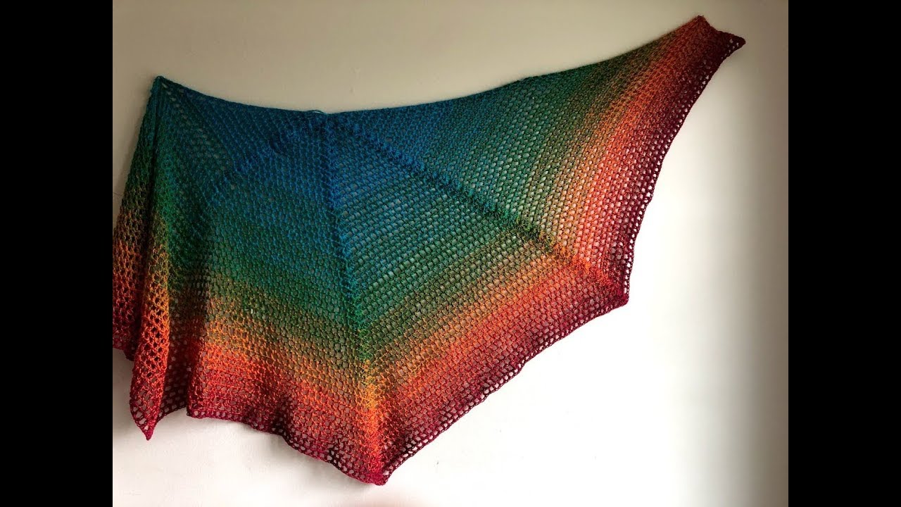 Châle d’été en crochet