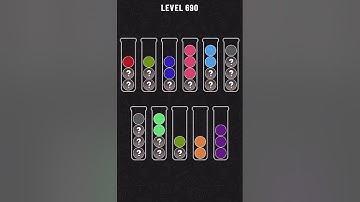 Ball Sort Puzzle Level 690 - new version