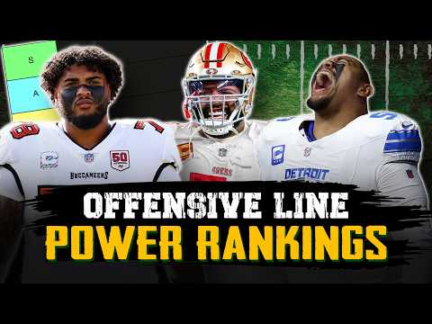 Ranking Every NFL Offensive Line Ahead Of The 2026 Season 👀
