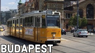 Budapest Ganz Csmg Tram Line 48 At Szabadság Híd