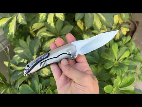 Jeremy Marsh / Lee Williams Collaboration Kickstop Roxstar Custom Knife From R1MarketPlace