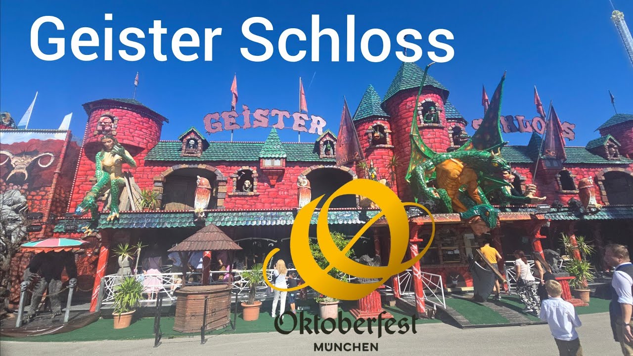 Geister Schloss Kunz Geisterbahn Oktoberfest München 