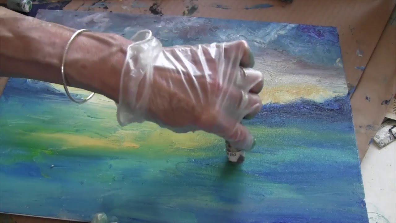 Oil Paint Sticks Ocean YouTube