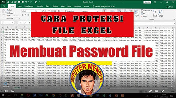 Cara Proteksi Memberi Password File Excel @BudiKomputer